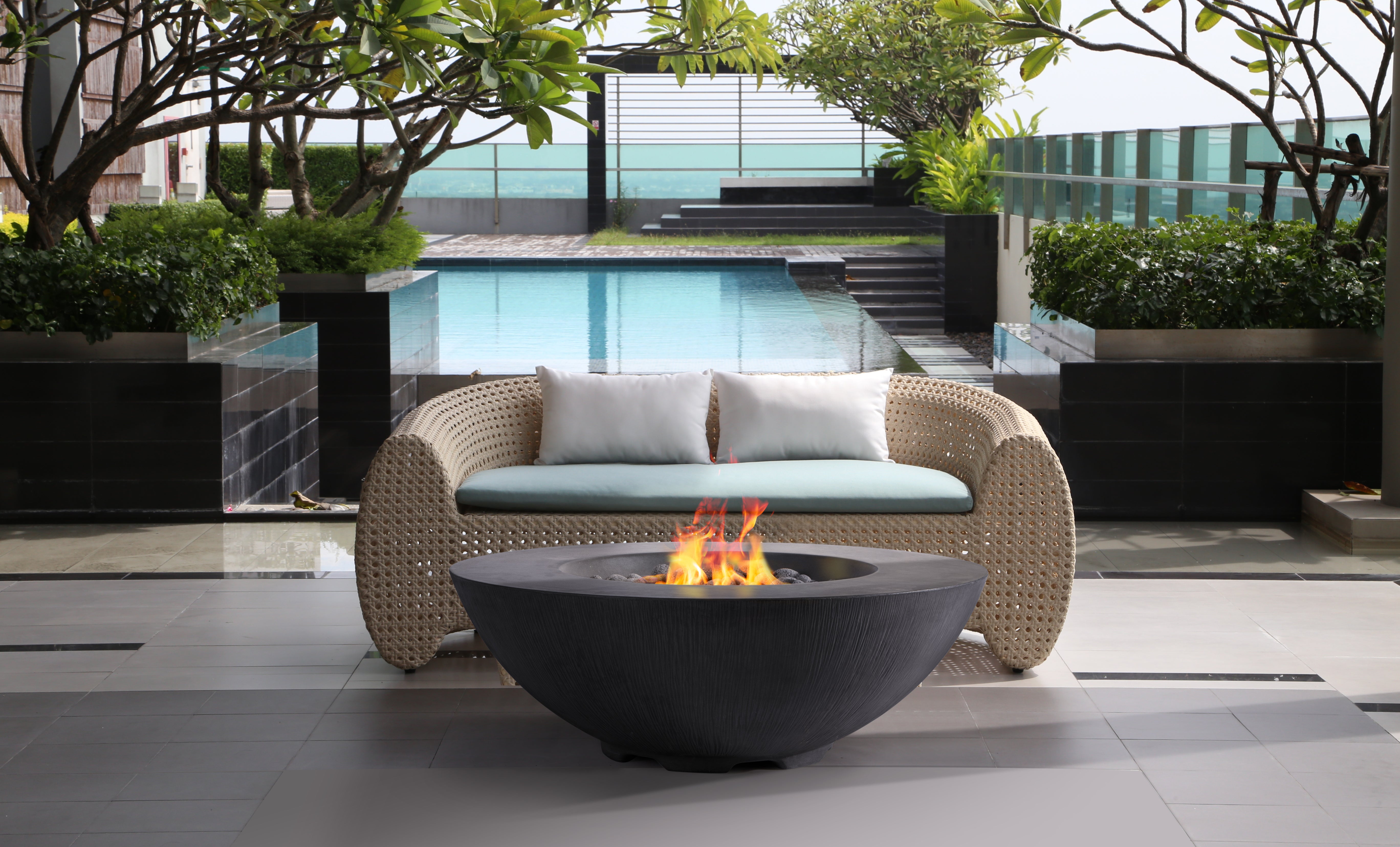 Shangri-La Fire Table