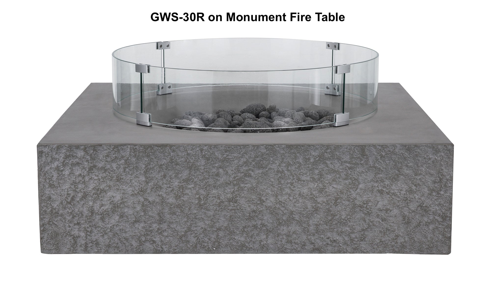 Glass Wind Guard For Infinity, Tao & Avalon- 30" Round
