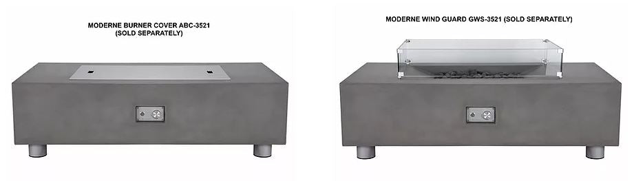 Moderne Fire Table - The Professional Line